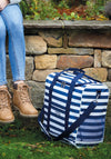 Kitchen Craft Large Lulworth Family Cool Bag, Blue Stripe