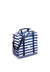 Kitchen Craft Large Lulworth Family Cool Bag, Blue Stripe