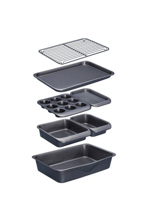 Kitchen Craft Masterclass Smart Space Bakeware Set, 7 Piece