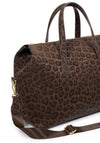 Katie Loxton Milan Leopard Print Cabin Bag, Brown