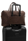 Katie Loxton Milan Leopard Print Cabin Bag, Brown