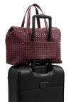 Katie Loxton Milan Woven Cabin Bag, Burgundy