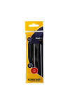 Korbond Stick On Hook & Loop, Black