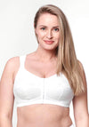 Kudreshov Lingerie Bona Front Fastening Wire Free Bra, White