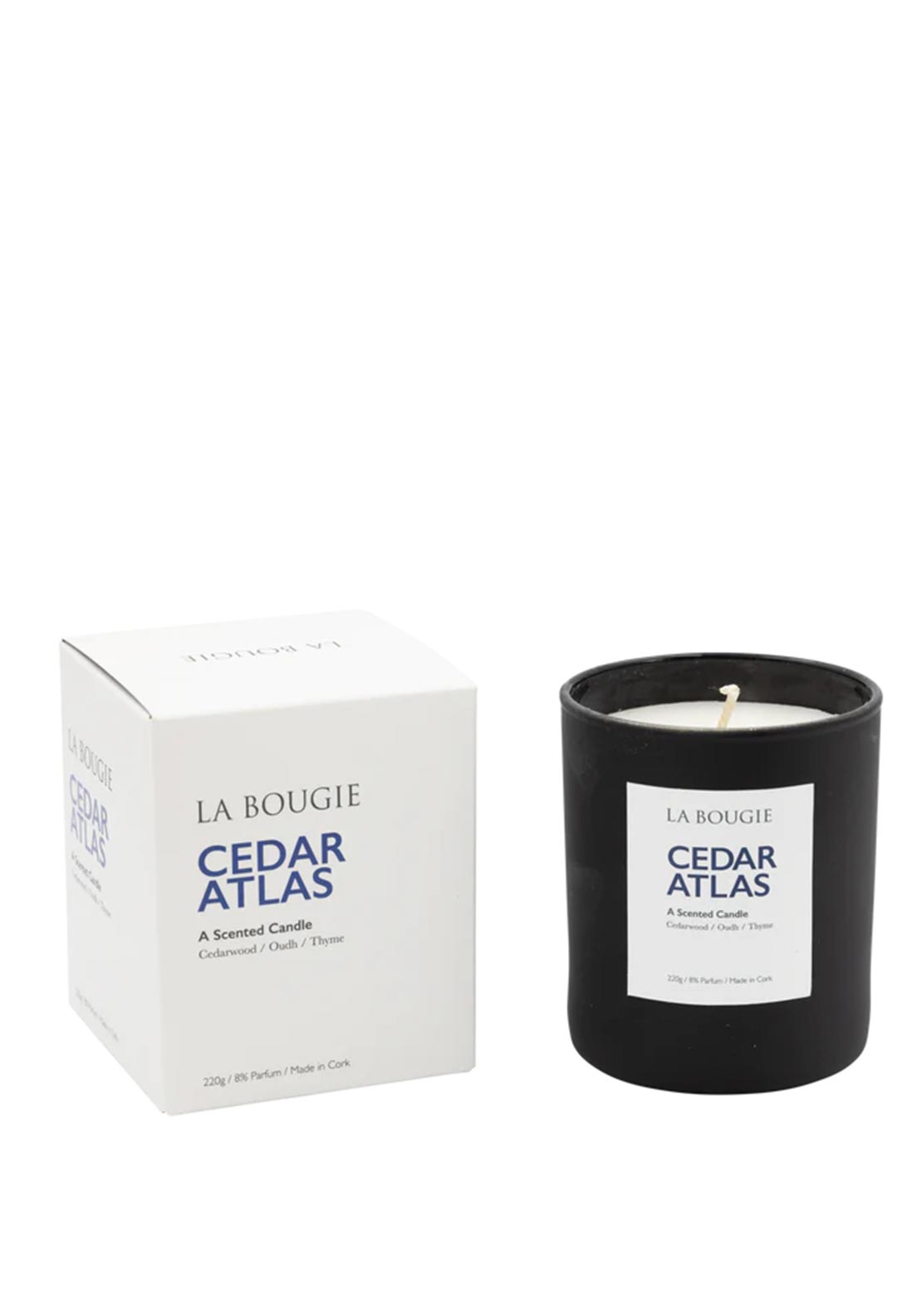 La Bougie Cedar Atlas Scented Candle, 220g