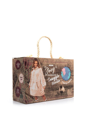 Brandwell Portland The Joey Oversized Snuggle Hoodie, Multi