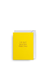 Lagom Design “Id Eat Gluten for You” Mini Greetings Card