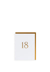 Lagom Design 18th Birthday Card