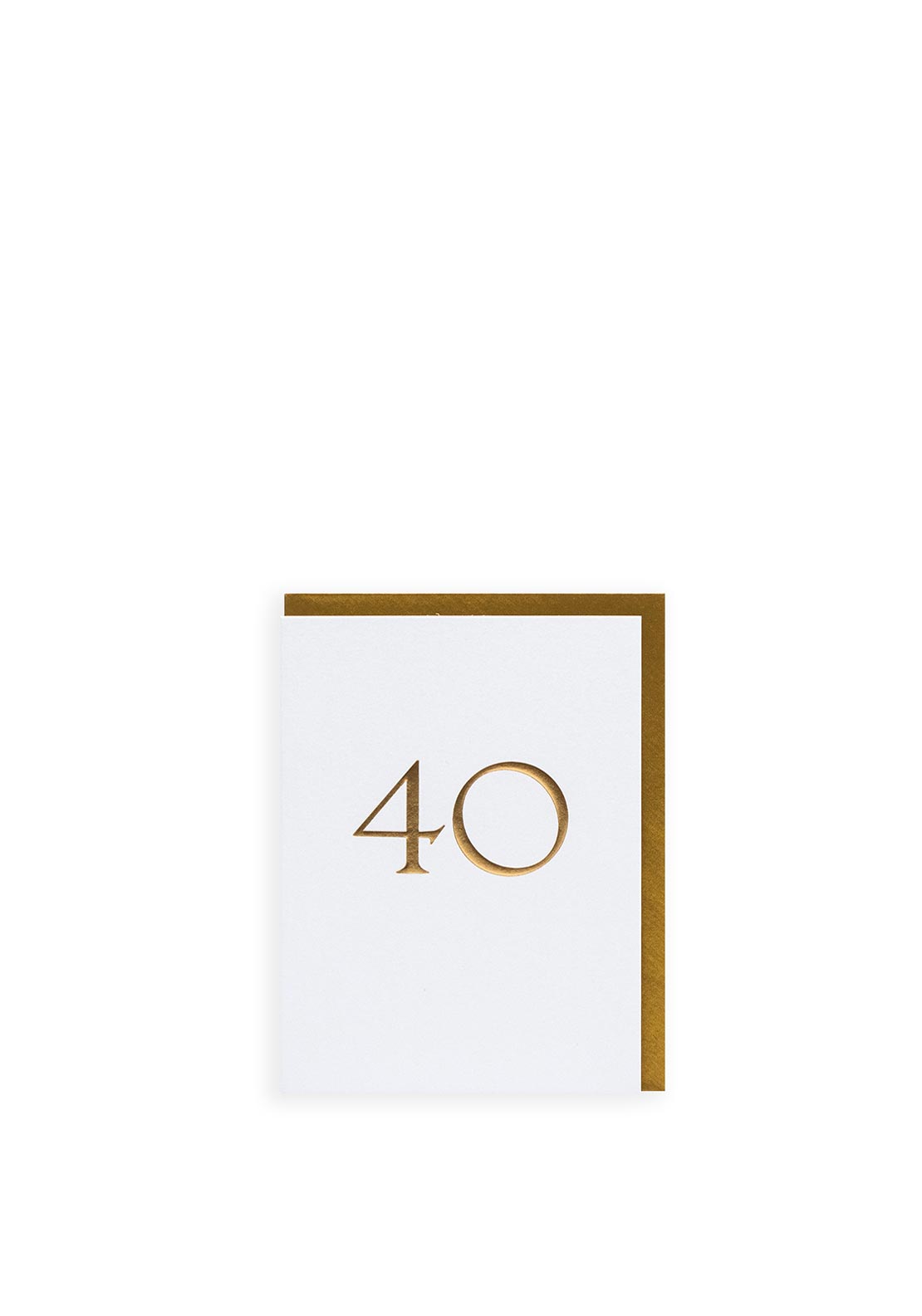 Lagom Design 40th Birthday Card