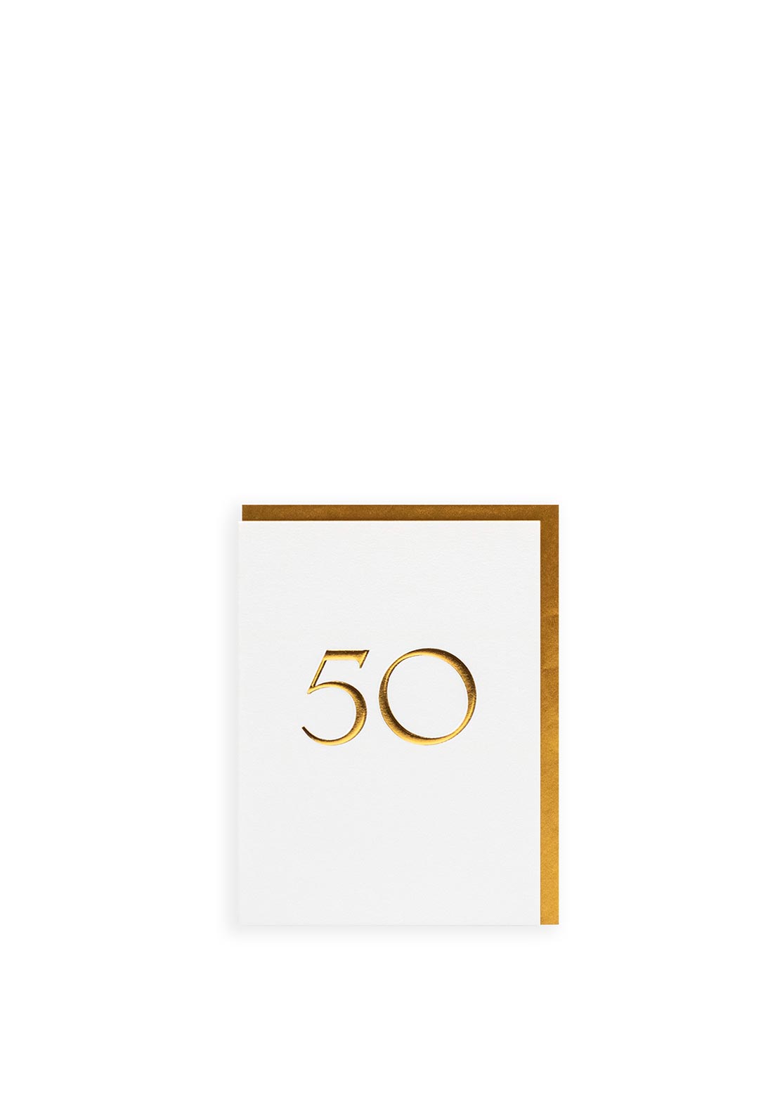 Lagom Design 50th Birthday Card