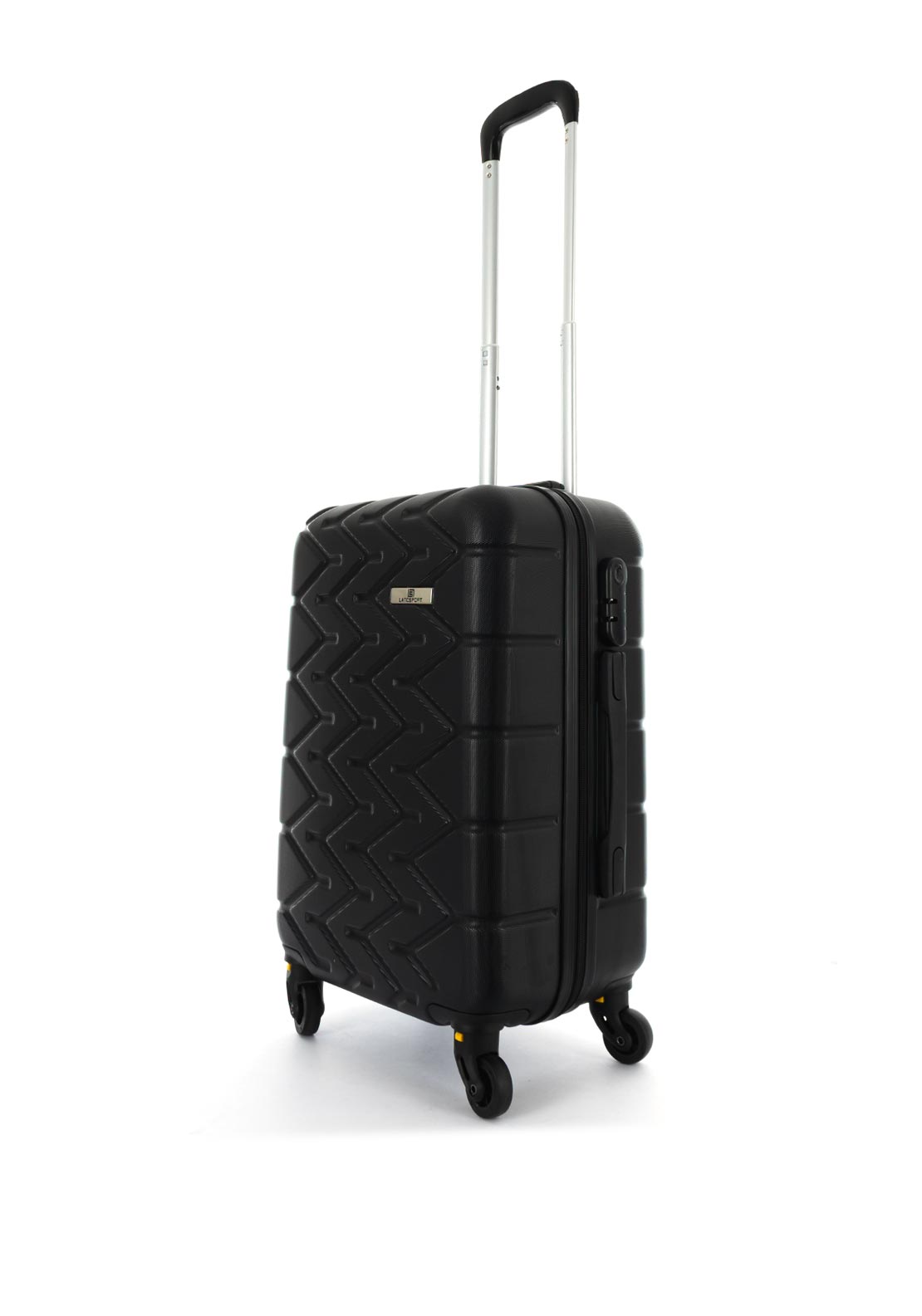 Bordlite 20” 8-Wheeler Spin Cabin Suitcase, Black