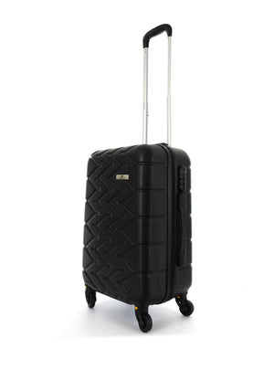 Bordlite 20” 8-Wheeler Spin Cabin Suitcase, Black