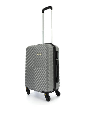 Bordlite 20” 8-Wheeler Spin Cabin Suitcase, Silver