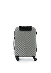 Bordlite 20” 8-Wheeler Spin Cabin Suitcase, Silver