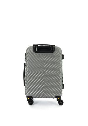 Bordlite 20” 8-Wheeler Spin Cabin Suitcase, Silver