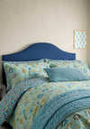 Land & Shore Bramble Floral Duvet Cover Set, Green Multi