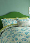 Land & Shore Melody Paisley Print Duvet Cover Set, Green