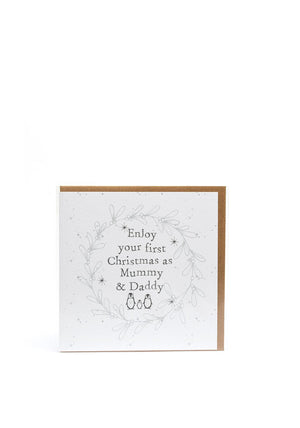 Langs First Christmas As Mummy & Daddy Card