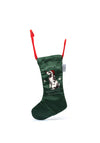 Langs Christmas Treats Santa Paws Stocking, Green