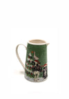 Langs Large Christmas Farm Animals Jug, Green Multi