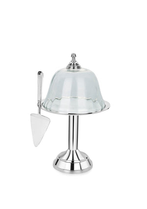 Newbridge Silverware Large Cake Dome with Server