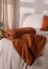 Riva Yard Lark Muslim Throw, Pecan