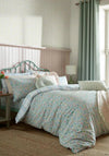 Laura Ashley Sheraton Reversible Duvet Cover Set, Powder Blue