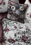 Laura Ashley Edita’s Garden Printed Floral Duvet Cover Set, Blackberry Purple