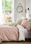 Laura Ashley Loveston Duvet Cover Set, Coral