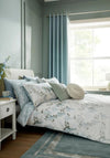 Laura Ashley Mirabelle Reversible Duvet Cover Set, Pale Seaspray