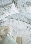 Laura Ashley Mirabelle Reversible Duvet Cover Set, Pale Seaspray