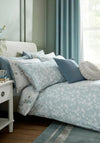Laura Ashley Mirabelle Reversible Duvet Cover Set, Pale Seaspray