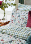 Laura Ashley Rosa Sancta Printed Floral Duvet Cover Set, Newport Blue