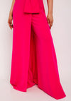 Laura Bernal Bow Waist Wide Leg Jumpsuit, Pink