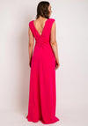 Laura Bernal Bow Waist Wide Leg Jumpsuit, Pink