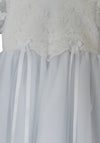 Laura D Design Lace and Tulle Christening Gown, White CHRISTENING GOWN
