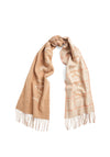 Lauren Ralph Lauren Reversible Logo Jacquard Scarf, Camel