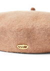 Lauren Ralph Lauren Wool Felt Beret, Camel