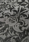 Laurence Llewelyn Bowen Luxury Velvet Firenza Damask Duvet Cover Set, Slate