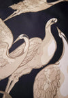 Laurence Llewelyn Bowen Kireina Crane Duvet Cover Set, Black Multi