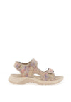 Lunar Lazy Dogz Felton Walking Sandals, Floral Multi