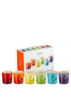 Le Creuset Set of 6 Espresso Mugs, Rainbow
