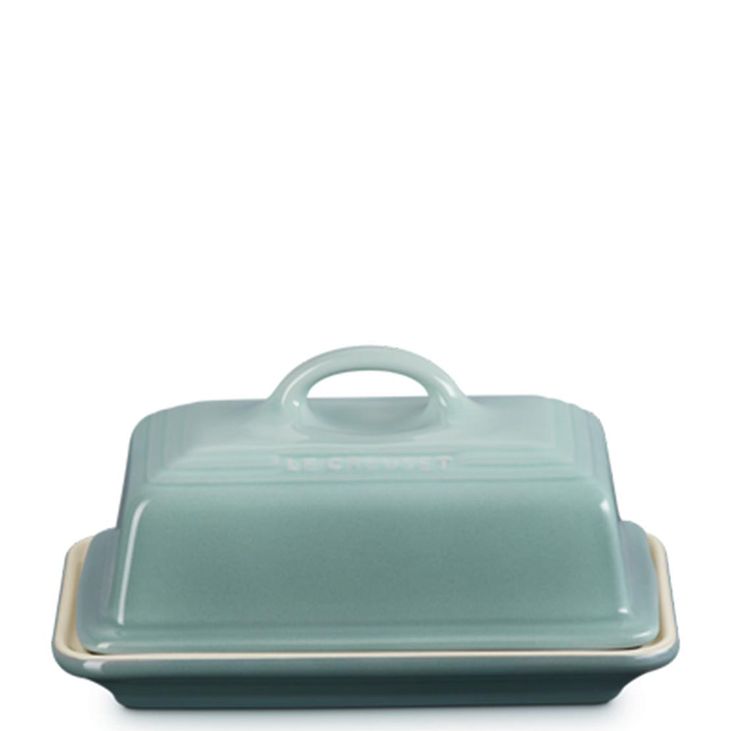 stoneware butter le creuset butter dish deep teal