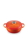 Le Creuset Cast Iron 24cm Sauteuse Dish , Volcanic