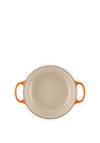 Le Creuset Cast Iron 24cm Sauteuse Dish , Volcanic