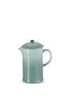 Le Creuset Stoneware French Press, Sea Salt