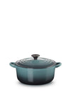 Le Creuset Round Casserole Dish 26cm, Ocean