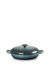 Le Creuset Cast Iron Classic Shallow Casserole Dish 26cm, Ocean