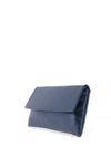 Le Babe Pearl Shimmer Clutch Bag, Navy
