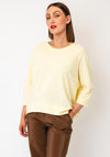 Le Comte Basic Crewneck Jumper, Yellow